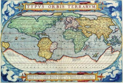 1570r. - Typus Orbis Terrarum 