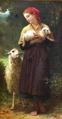 W. A. Bouguereau - Pasterka