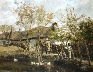 Marie Egner - Węgierska zagroda