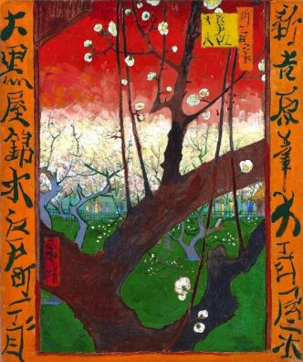 Vincent van Gogh - Kwitnące śliwy