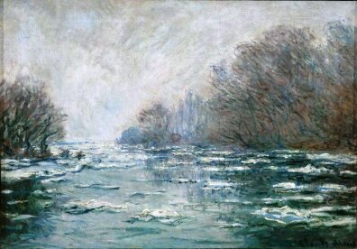 Claude Monet - Kry  w pobliżu Vetheuil