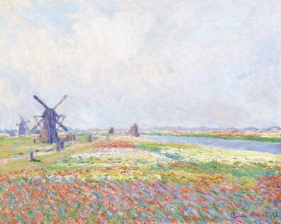 Claude Monet - Pole tulipanów w pobliżu Hagi