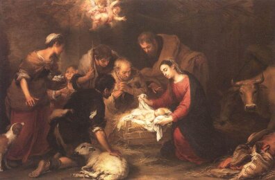 Bartolomé Esteban Murillo - Pokłon pasterzy