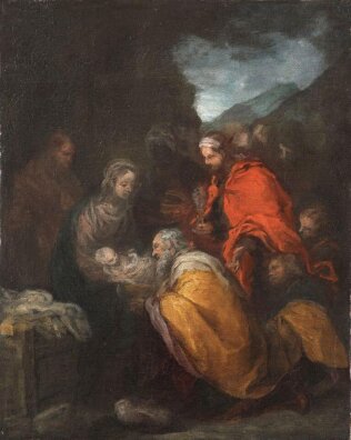 Bartolomé Esteban Murillo - Pokłon Trzech Króli II