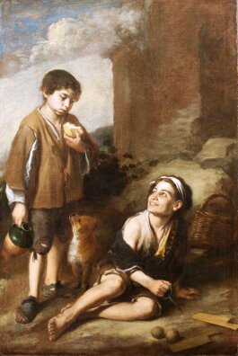 Bartolomé Esteban Murillo - Zaproszenie do gry w Argolla