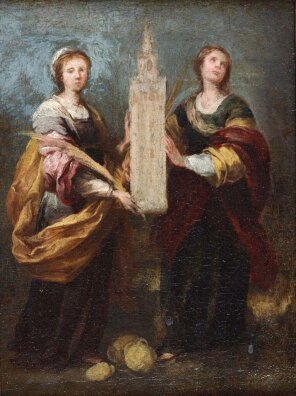 Bartolomé Esteban Murillo - Św. Justa i Św. Rufina