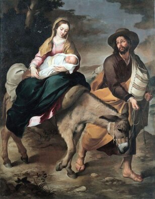 Bartolomé Esteban Murillo - Ucieczka do Egiptu