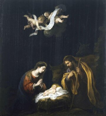 Bartolomé Esteban Murillo - Narodzenie Chrystusa
