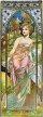 Alfons Mucha - Times of day: The wake up the morning (Poranne przebudzenie)