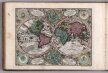1744r. - Planisphaerium coeleste. A.C. Seutter delin. Andr. Silbereisen Sculps