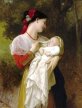 W. A. Bouguereau - Macierzyński Podziw
