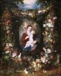 P. Rubens - Maryja z Dzieciątkiem otoczona kwiatami i owocami