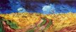 Vincent van Gogh - Kruki nad łanem zboża