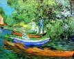 Vincent van Gogh -  Bank na Oise przy Auvers