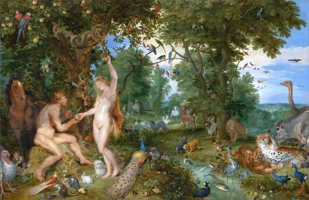 P. Rubens - Raj i grzech pierworodny (1)