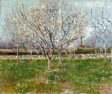 Vincent van Gogh - Kwitnące śliwki (1)