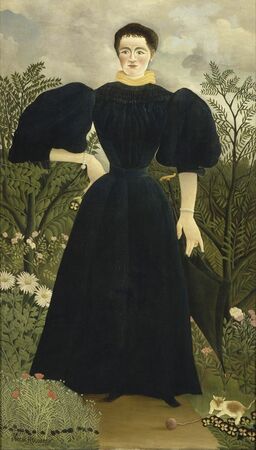 Henri Rousseau - Portret Madame M (1)