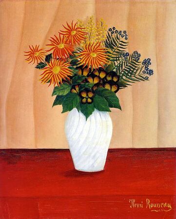 Henri Rousseau - Bukiet kwiatów (1)