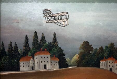 Henri Rousseau - Samolot (1)