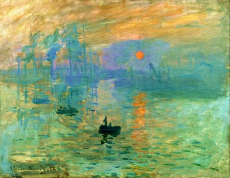 Claude Monet - Impresja, Wschód słońca (1)