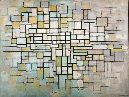 Piet Mondrian - Kompozycja Nr 11 (1)