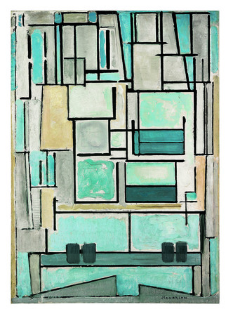 Piet Mondrian - Kompozycja nr VI (1)