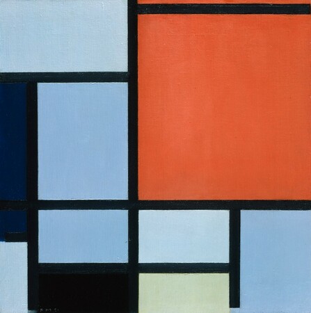 Piet Mondrian - Kompozycja (1)