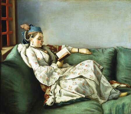 Jean-Étienne Liotard - Portret Marii Adelaide z Francji w stroju tureckim (1)