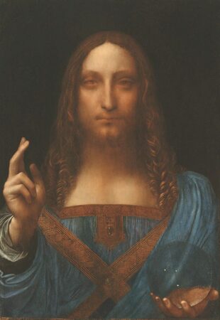 Leonardo da Vinci - Zbawiciel Świata  (1)