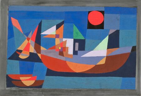 Paul Klee - Odpoczynek statków (1)