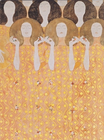 Gustav Klimt - Chor der Paradiesengel (1)