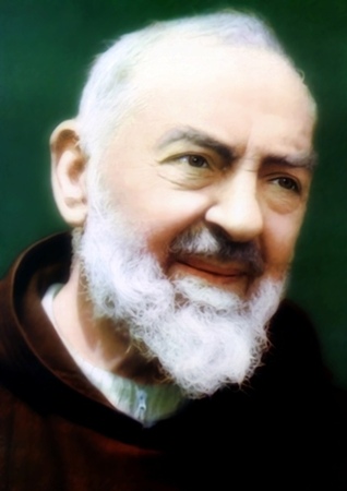 Św. Ojciec Pio - obraz na płótnie, ramie (1)