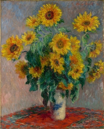 Claude Monet - Bouquet of Sunflowers (1)