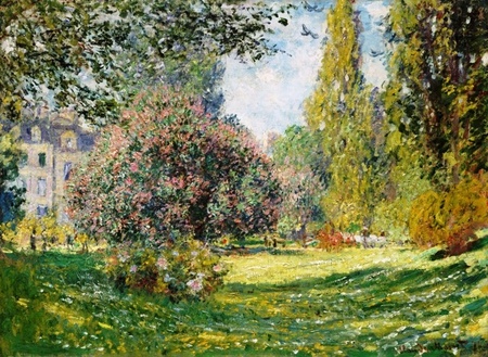 Claude Monet - Landscape - The Parc Monceau (1)