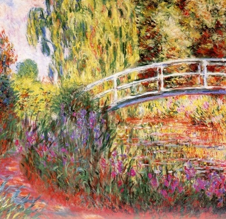 Claude Monet -  Japanese Bridge (Japoński Mostek) (1)