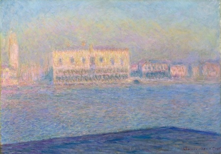 Claude Monet - The Doge's Palace Seen from San Giorgio Maggiore (1)