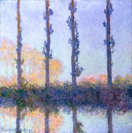 Claude Monet - The Four Trees (1)