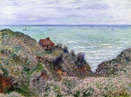 Claude Monet - Cabin of the Customs Watch (1)