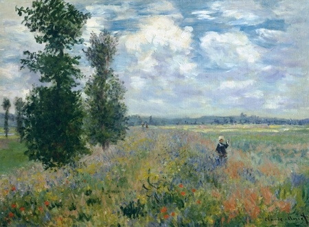 Claude Monet - Poppy Fields near Argenteuil (1)