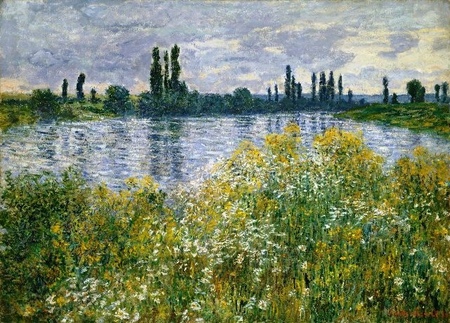Claude Monet - Banks of the Seine (1)
