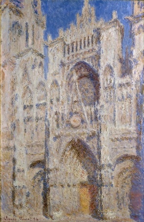 Claude Monet - Rouen Cathedral  The Portal (Sunlight) (1)