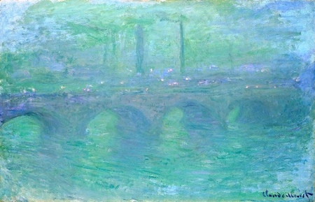Claude Monet - Waterloo Bridge, London, at Dusk (1)