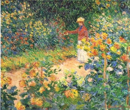 Claude Monet - Im Garten (1)