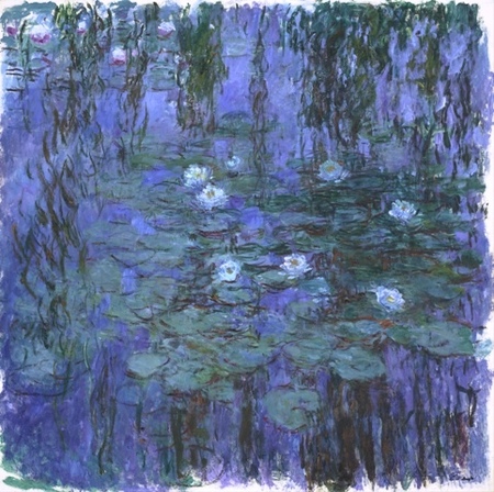 Claude Monet - Blue Water Lilies (1)