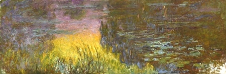 Claude Monet - The Water Lilies - Setting Sun (1)