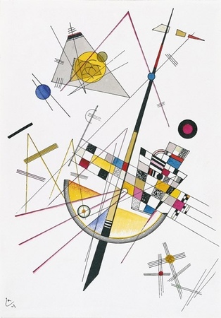 Wassily Kandinsky - Delicate Tension (1)