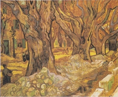 Vincent van Gogh - Naprawiający drogę (1)