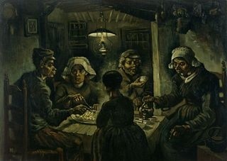 Vincent van Gogh - Jedzący kartofle (1)
