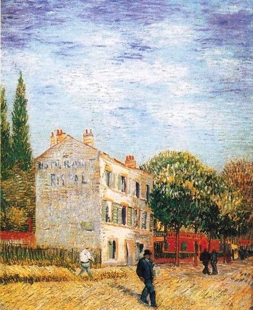 Vincent van Gogh - Restauracja Rispal w Asnières (1)