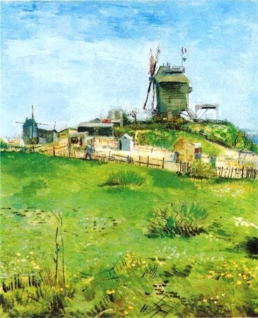 Vincent van Gogh -  Le Moulin de la Galette (1)